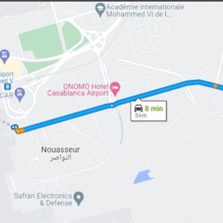 Adorable Apartamento A 8 Min Del Aeropuerto De Casablanca,Wifi Ultra Rapido Y Parking Gratis Derroua 외부 사진